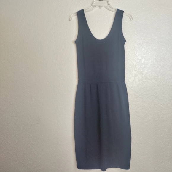 St. John evening Santana knit sleeveless elastic waist pencil dress sz 2 - Picture 7 of 9